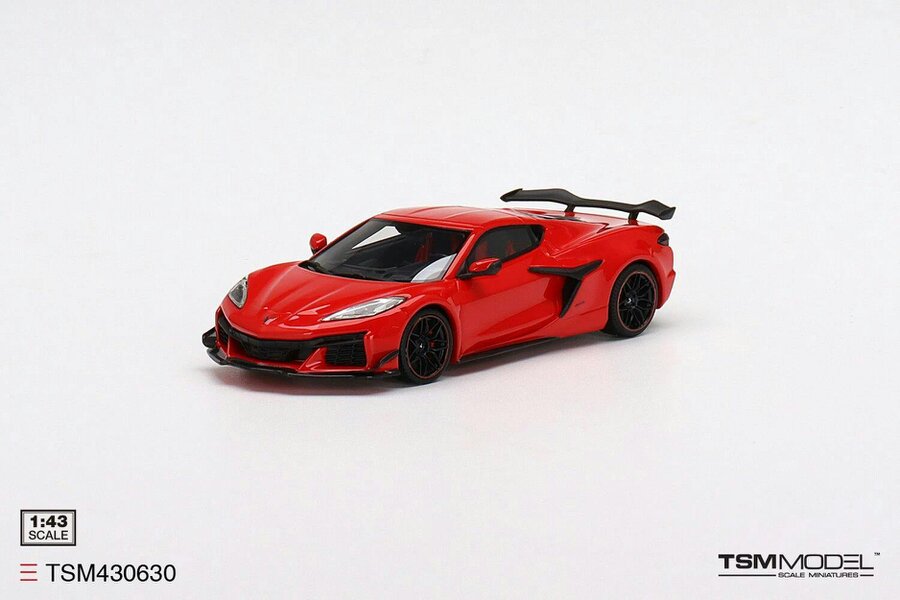 MCSlots Chevrolet Corvette Z06 2023 Torch Red 1:43 Scale TSM430630