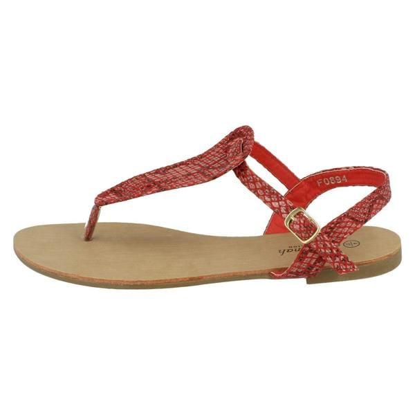 Savannah Ladies Savannah Toe Post Sandals