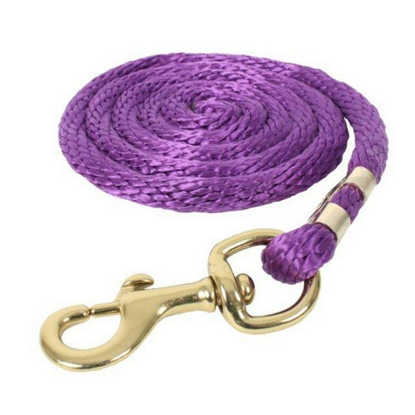 Shires Topaz Horse Lead Rope - Purple