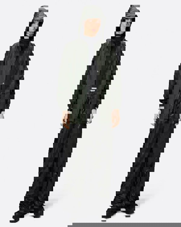 Rains Unisex Fishtail Jacket - 03 Green