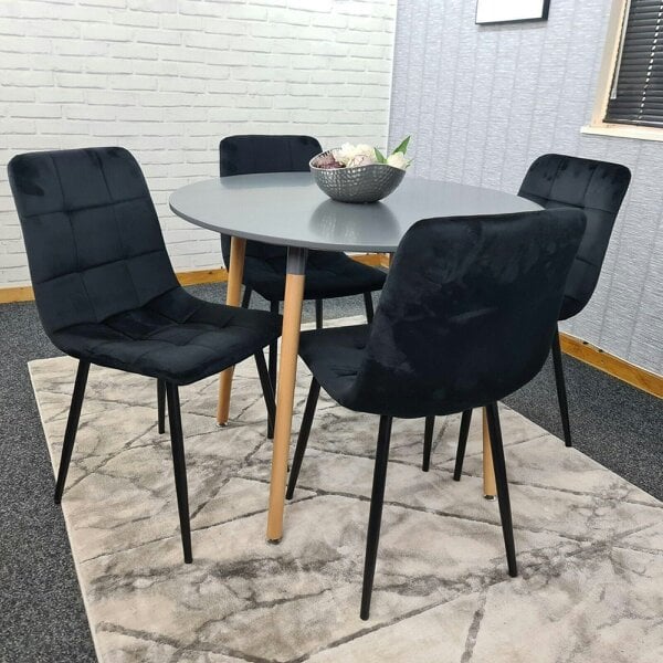Kosy Koala Dining Table Set with 4 Chairs Dining Room and Kitchen table set of 4