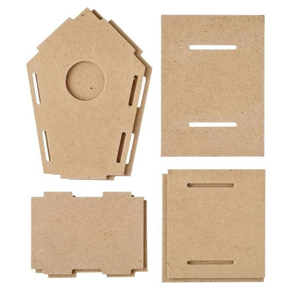 MidOcean Woohouse Wooden Wild Bird House - Wood - 