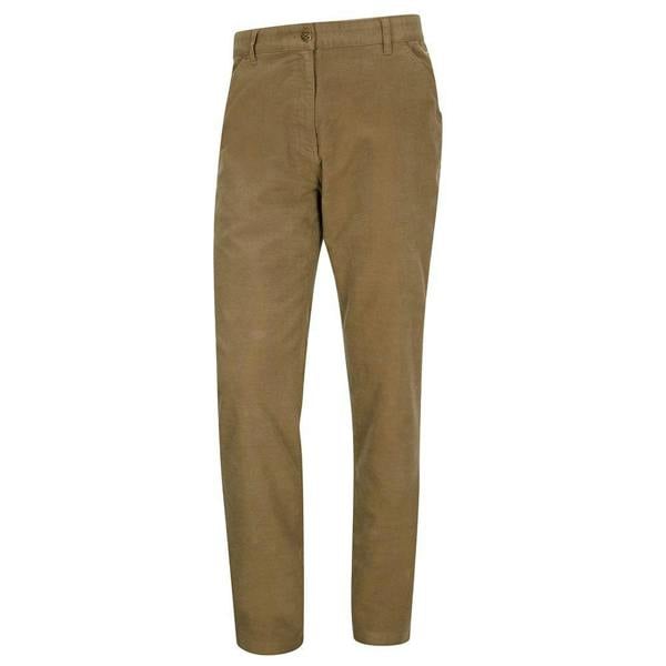 Hoggs of Fife Carrick moleskin trousers in Dried Moss