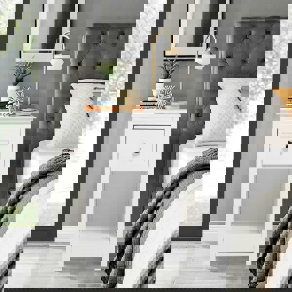 Living and Home One Drawer Small Side Table