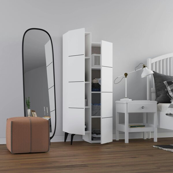 Decortie Stair Modern Storage Cabinet Multipurpose