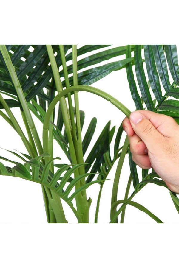 Living and Home 160cm Artificial Tall Potted Palm Tree Indoor Outdoor Decor