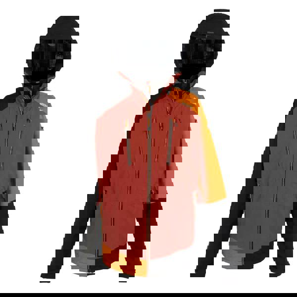 Regatta Mens Sacramento X 3 in 1 Jacket - Red Ochre/Black