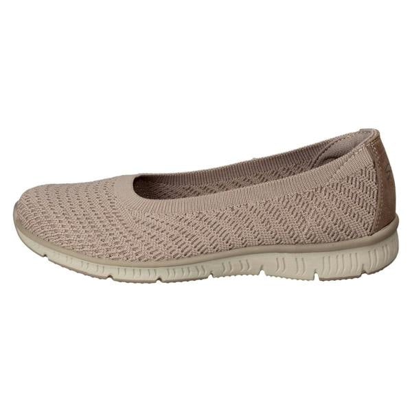 Skechers Ladies Skechers Vegan Memory Foam Slip On Shoes Wonderstruck 100360