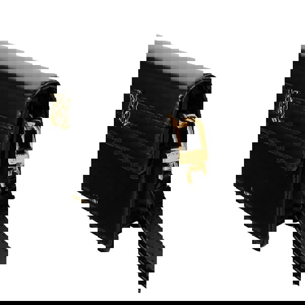 Amiri Calf "MA" Small Clutch Black Bag One Size