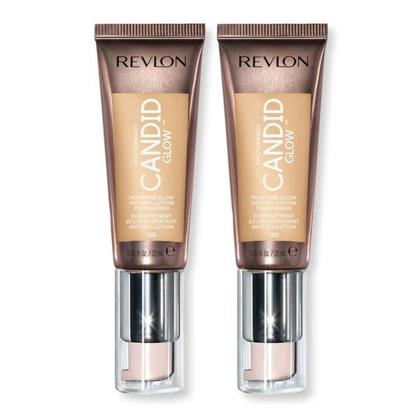 Revlon 2 x Revlon Photoready Candid Moisture Glow Foundation - 120 Buff