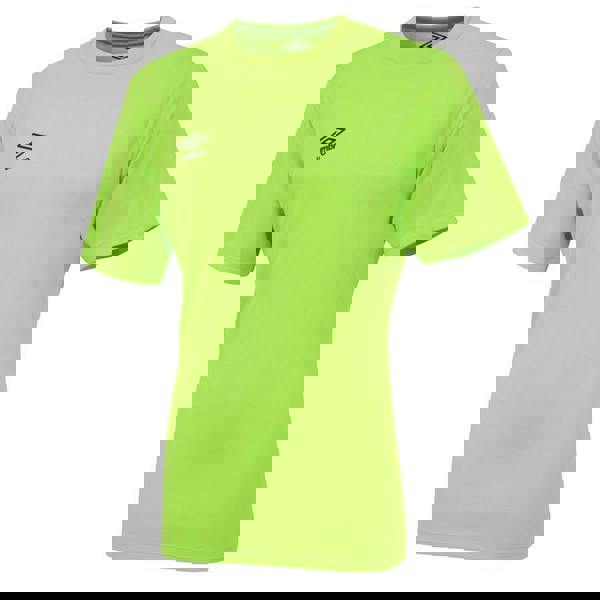 Umbro Mens Club Short-Sleeved Jersey - Green Gecko - 