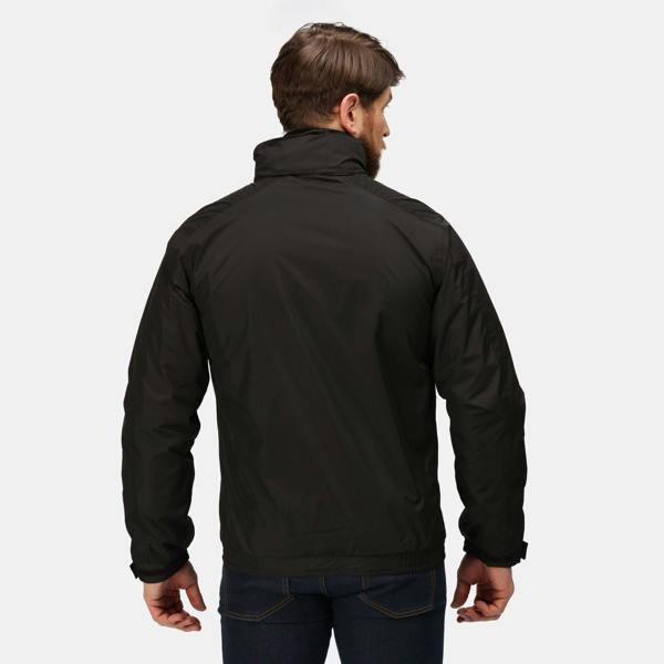 Regatta Dover Waterproof Windproof Jacket (Thermo-Guard Insulation) - Black/Ash - 