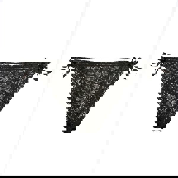 Lulu Stretch Lace Brief - black