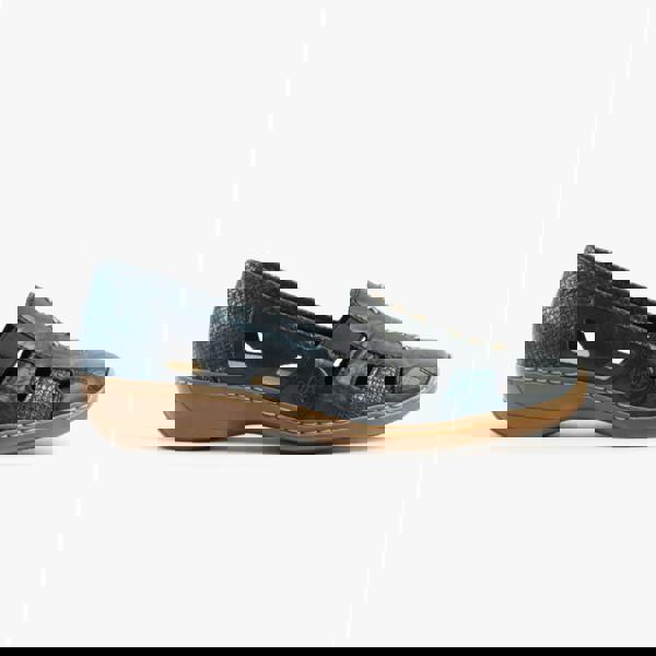 Rieker Rieker 41385-15 Womens Shoes Blue