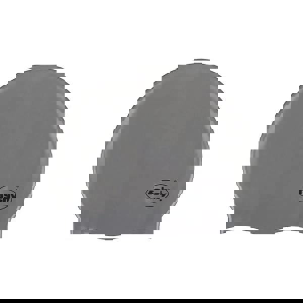 Gray Fashy silicone adult swim cap with logo reduces water resistance