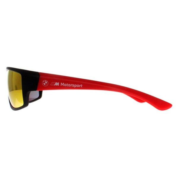 BMW Motorsport Sunglasses BS0033 02U Black Brown Mirror