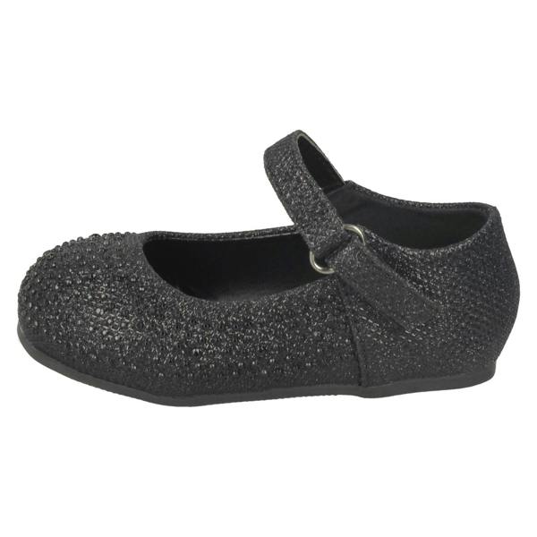 Savannah Girls Savannah Flat Diamante Shoes