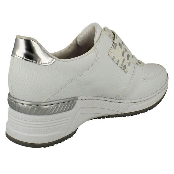 Rieker Ladies Rieker Wedge Heeled Trainers N4354