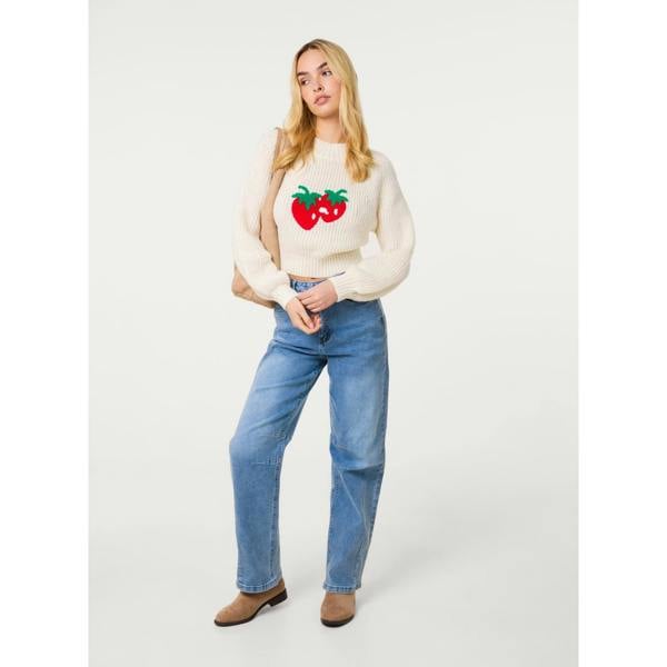 Pink Vanilla Strawberry Knit Jumper