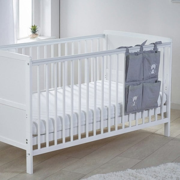 Kinder Valley Sydney Cot Bed White with Kinder Flow Mattress