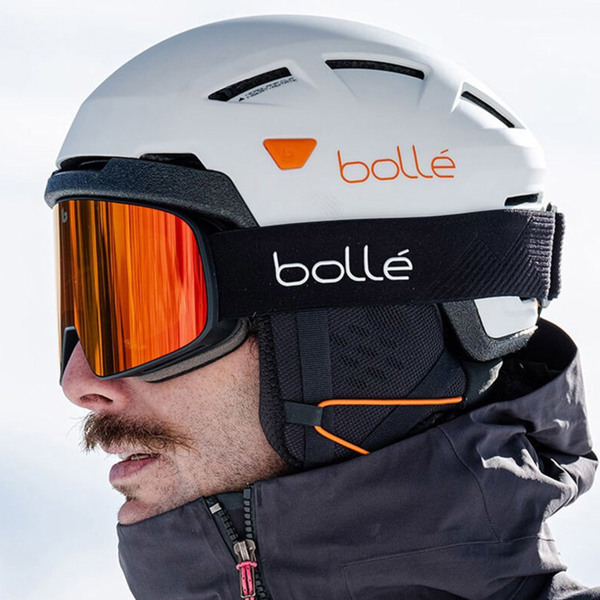 Bolle NEVADA - Matte Black with Sunrise Lens