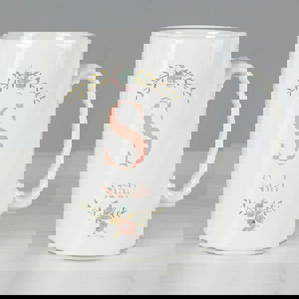 Personalised Memento Company Personalised Floral Bouquet Mug