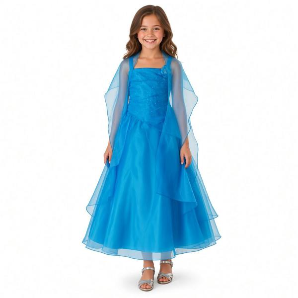 Cinda Dress with Shawl
