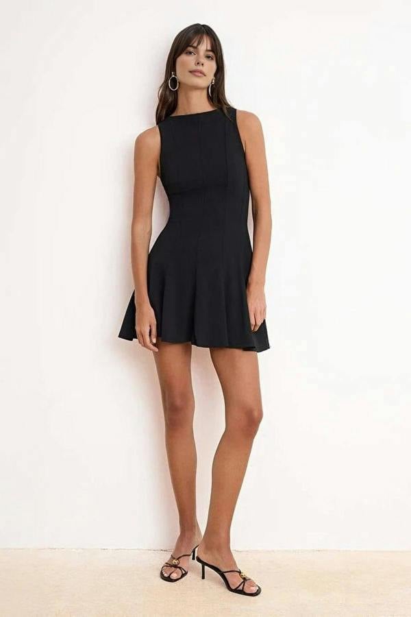 WOVCOR Scuba Crepe Knit Dress