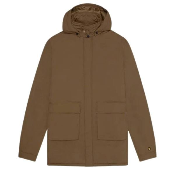Lyle & Scott WADDED PARKA Brown XS