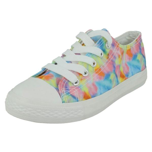 Spot On Girls Spot On Tie Dye Pumps H2638