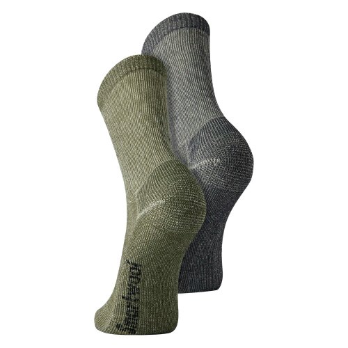 Smartwool 2 Pack Hike Classic Full Cushion Merino Wool Unisex Crew Hiking Socks