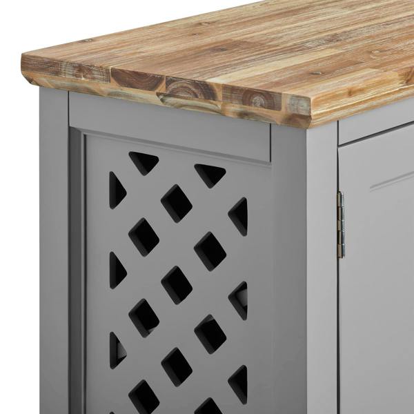 Statement Furniture Florence Shoe Storage Cabinet Large Wooden Shoe Rack