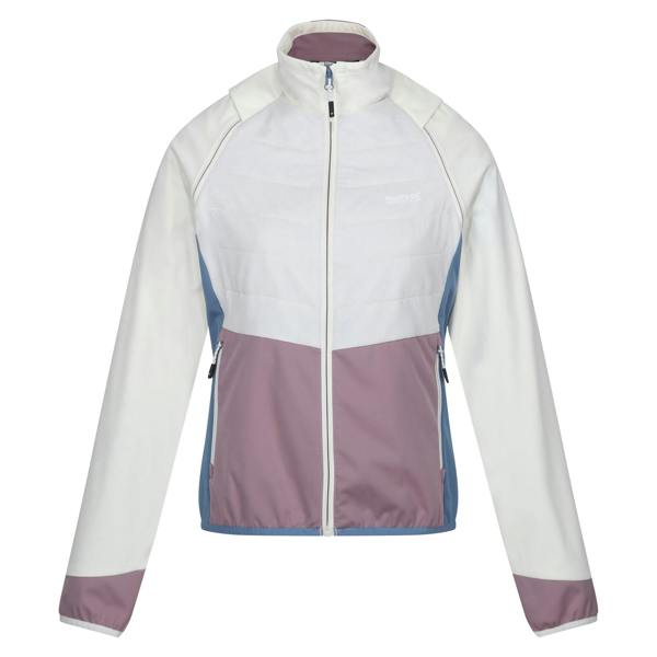 Regatta Womens/Ladies Steren II Hybrid Jacket - White/Heather Blue - 