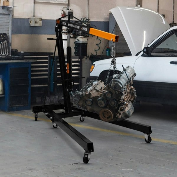 T-mech Hydraulic Engine Crane - 1 Tonne