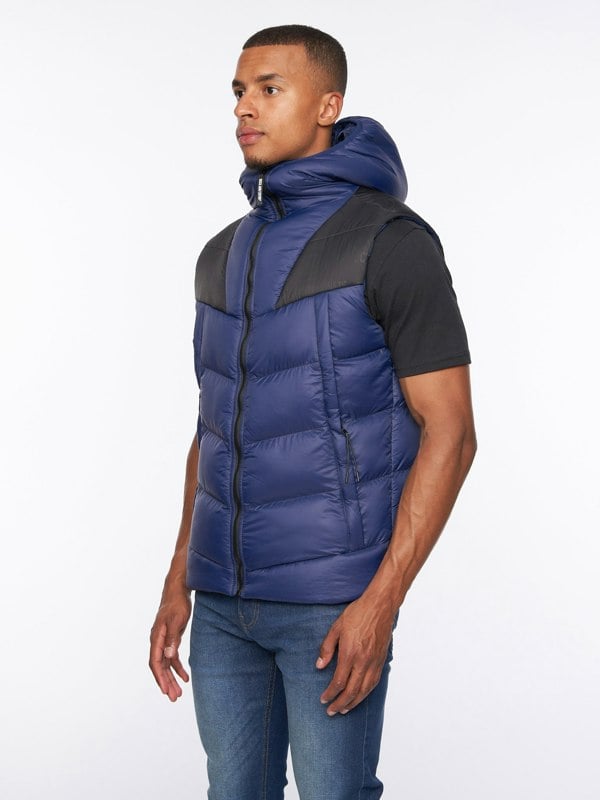 Duck and Cover Raymax Gilet Navy