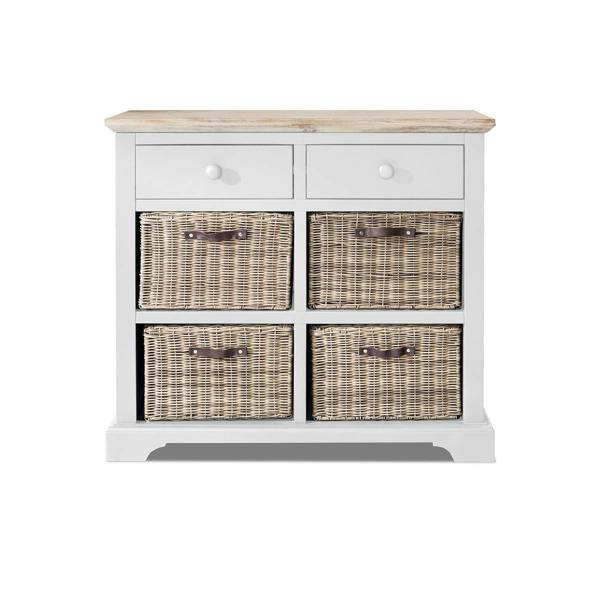 Statement Furniture Florence Sideboard with 2 Drawers and Removable Storage Baskets