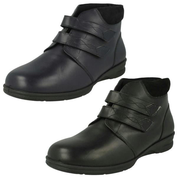Padders Ladies Padders Wide Fitting Ankle Boots Kathy