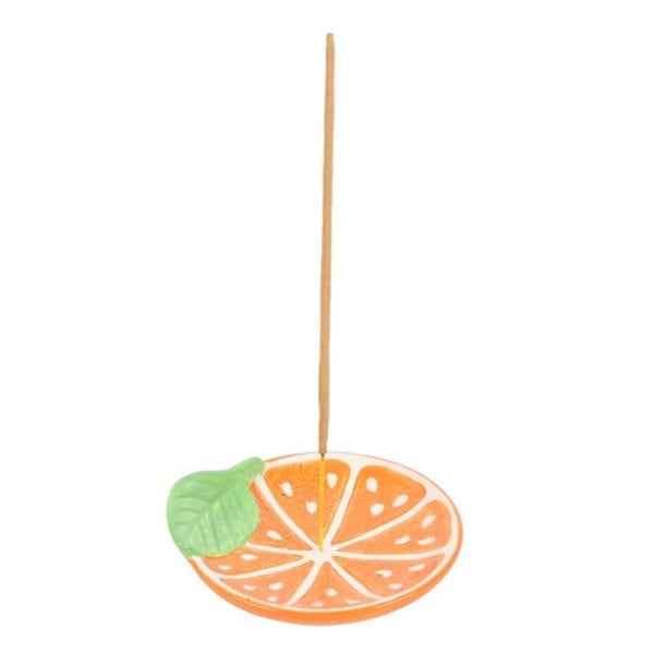 Serano Orange Slice Incense Stick Holder