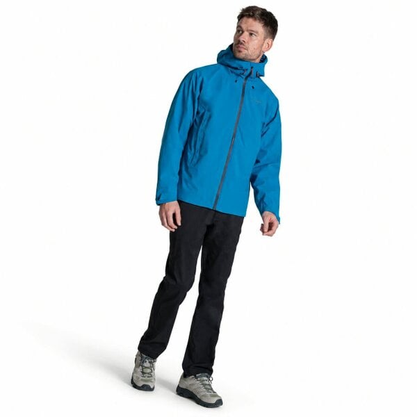 Craghoppers Mens Ponsa Rain Jacket Waterproof Coat River Blue