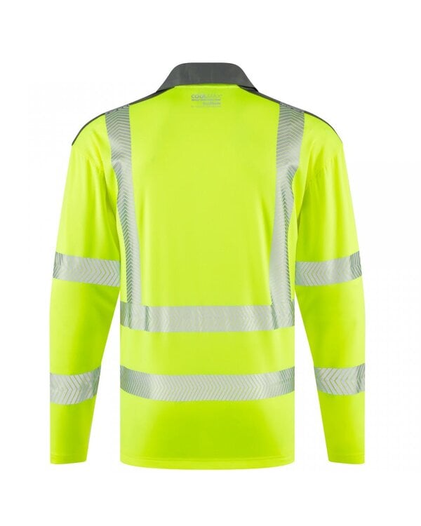 Leo Workwear Georgeeham Coolmax Long Sleeve Polo Shirt