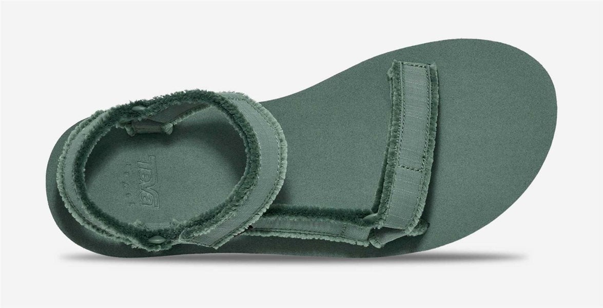 Teva Midform Universal Canvas Women's Silver Pine Sandals