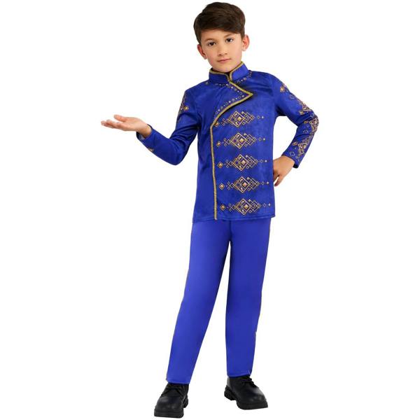 Bristol Novelty Childrens/Kids Dashing Prince Costume Set - Dark Blue - 