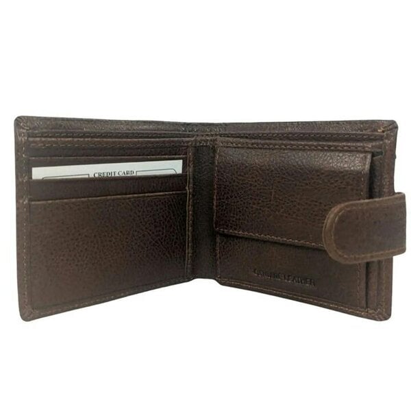 Aston Villa FC Premium Brown Leather Wallet, Purses & Wallets, Sports, Gift