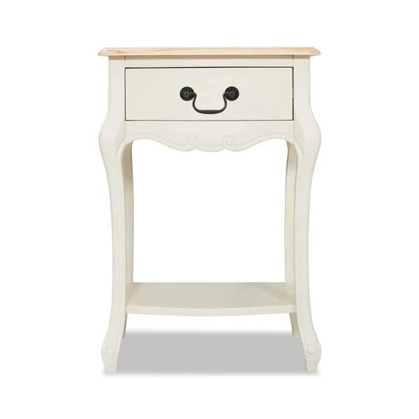 Statement Furniture Juliette Bedside Table with Drawer French Style Nightstand