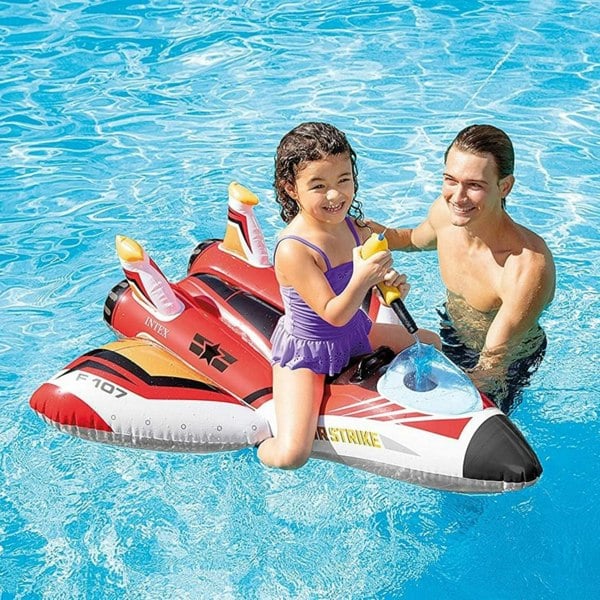 Intex Water Gun Plane and Wave Rider Swimming Pool Ride-On