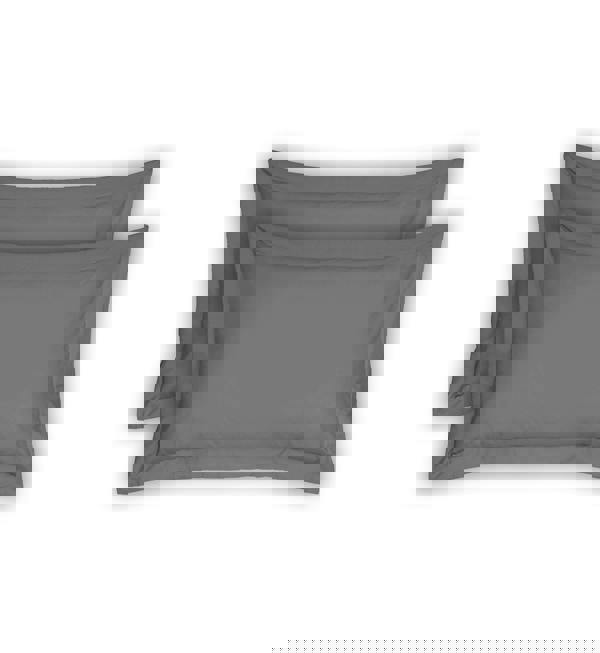 Smart Living Polycotton Oxford Pillowcase Pair Pack - Grey