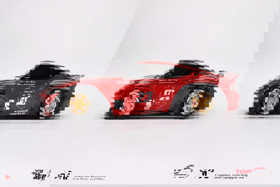TSM Nissan Z RZ34 Pandem Passion Red 1:18 Scale TSM TS0513