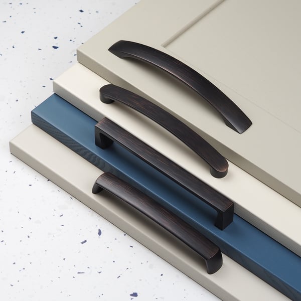 Handle & Home 160mm Antique Copper Bow Handle