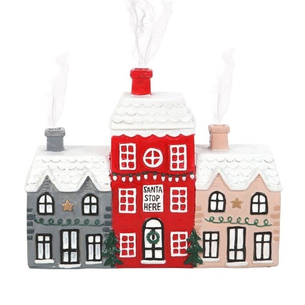 Serano Christmas Village Incense Cone Holder