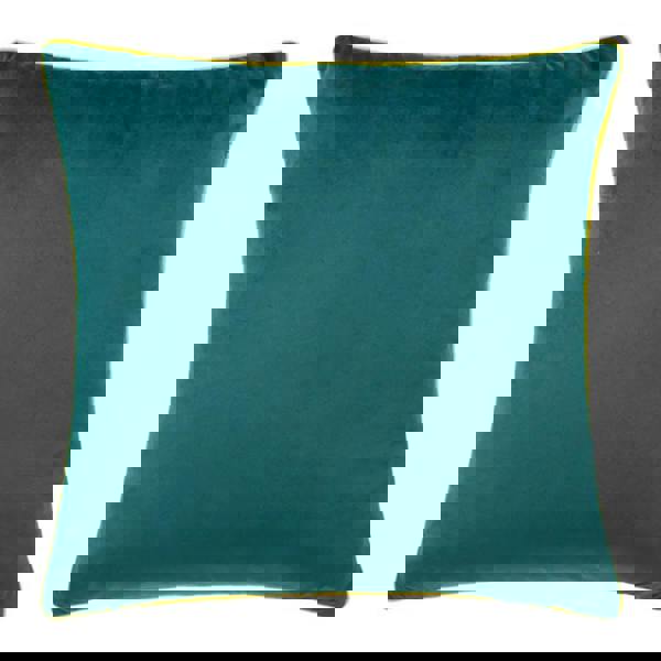 Furn Meridian Velvet Cushion Cover - Teal/Cylon